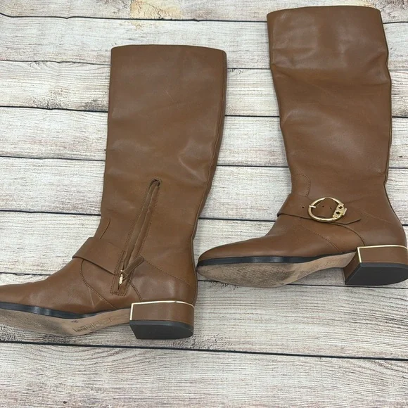 Tory Burch Women's Sofia Tall Riding Boots Size 8 - Picture 4 of 16